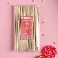 Палочки для леденцов деревянные 15см, 100 шт.