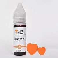 Гелевый краситель Art Color Мандарин, 15мл