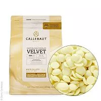 Шоколад Каллебаут Callebaut Белый Velvet 32%, 200г.