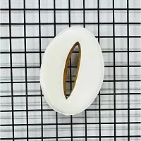 Пряник имбирный "0" белый, 8см