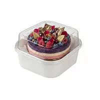 Коробка для Бенто SMART BOWL 14,5*14,5*9,4см купольная, белая
