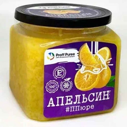 Пюре замороженное Апельсин Proff Puree, 500г Пюре замороженное Апельсин Proff Puree, 500г