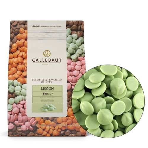Шоколад Каллебаут Callebaut со вкусом лимон, 2,5кг.