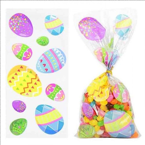Пакет подарочный "Пасхальные яйца" 13*27см, 1шт